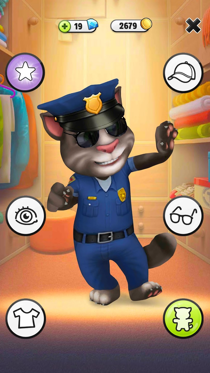 Talking Tom Cat - Zrzut ekranu 1